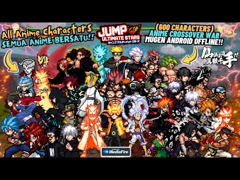 RELEASE! ANIME CrossOver TCEAM V2.8 Mugen Android [600 Characters] OFFLINE BvN Ultimate Update 2025