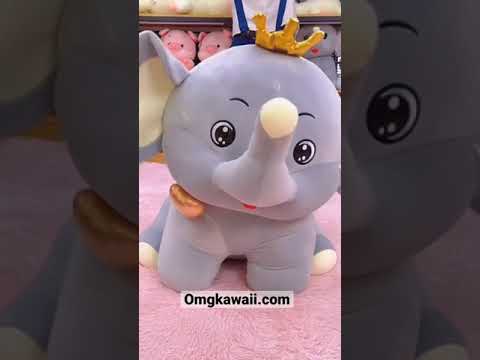 GIANT ELEPHANT PLUSH -OMGKAWAII.COM #shorts #gifts