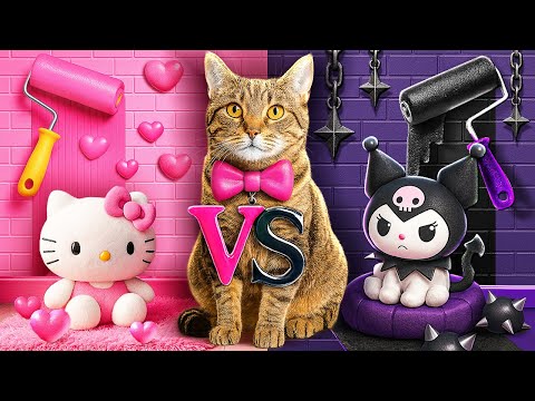 NEW 123 GO! How to Sneak a Cat from Your Parents! 🐾😼 + We Built a Secret Tiny House!
