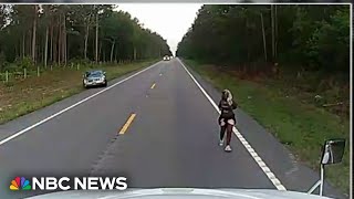 YouTube video thumbnail: Truck Driver Helps Woman Escape Alleged Kidnapping