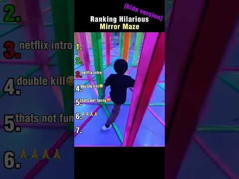 Ranking Hilarious Mirror Maze