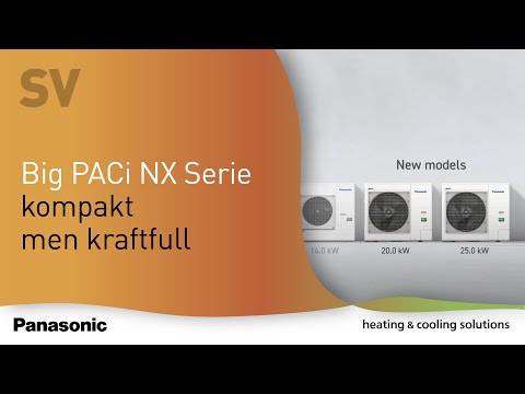 SV – Big PACi NX Serie, kompakt men kraftfull