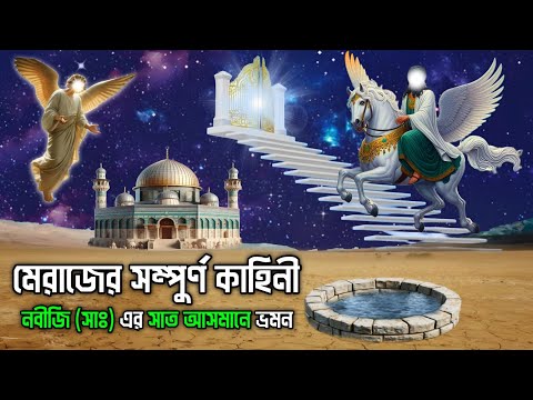 মেরাজ এর বিস্ময়কর ঘটনা || নবীজির মেরাজের সম্পুর্ন কাহিনী || Story Of Meraj || Isra Wal Meraj