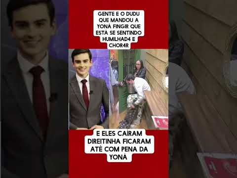 Dudu Camargo e o melhor participante que já pisou em a fazenda todas edições 💩💩.