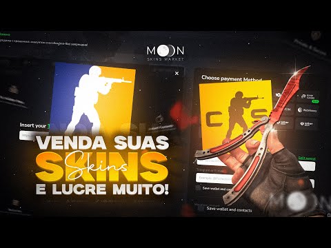 SKINS POR CRYPTO MOEDAS NUNCA ANTES VISTO? VEJA COMO NO MOON MARKET