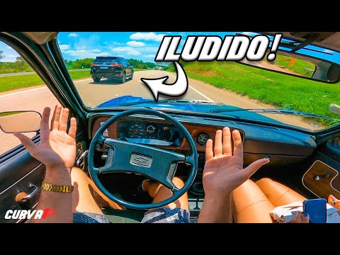 ACHOU QUE IA ANDAR NA FRENTE DO CHEVETTE TURBO!!!