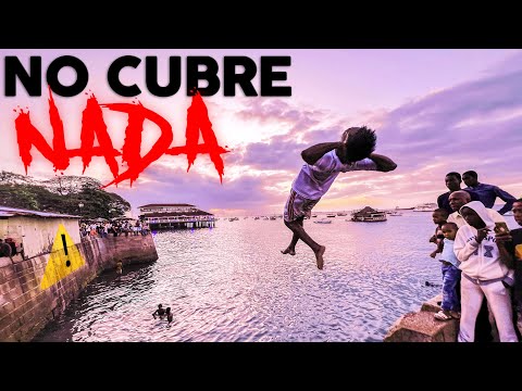 VIAJÉ AL FAMOSO SPOT  DE SALTOS AL AGUA DE ÁFRICA - ZANZIBAR DIVERS 🇹🇿