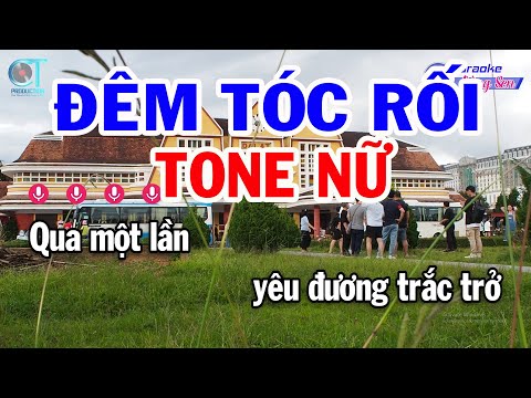 Karaoke Con Đường Xưa Em Đi Tone Nữ ( Am ) Nhạc Sống Mới || Karaoke Đồng Sen