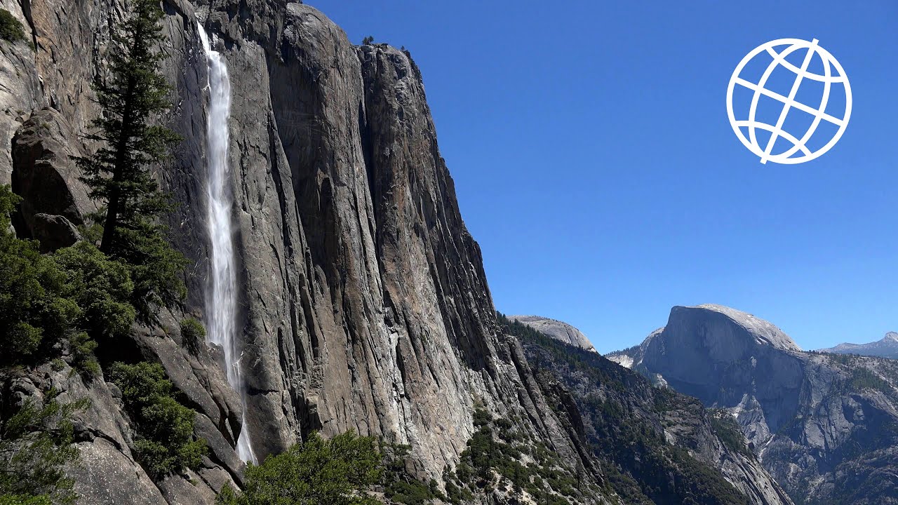 Yosemite Falls, Yosemite National Park, USA in 4K (Ultra HD)