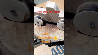 Red Oak Toy Truck #diyprojects #family #woodworking #diy #toytrucks #crafts #garageshop
