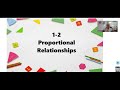 Ratios and Proportional Relationships