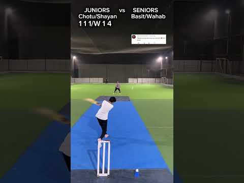 Juniors ne Kiya Seniors ka sakht Mukabla 🔥 4 runs needed on the last ball 😯 #cricketmatch