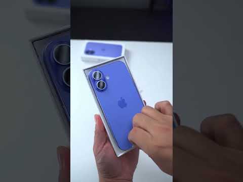 Unboxing the standard version of iPhone 16, the feel is still so wow! #Watch iPhone #shorts