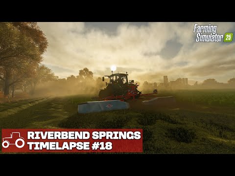 MAKING MONEY OVER WINTER!! Riverbend Springs FS25 Timelapse Farming Simulator 25 Ep 18