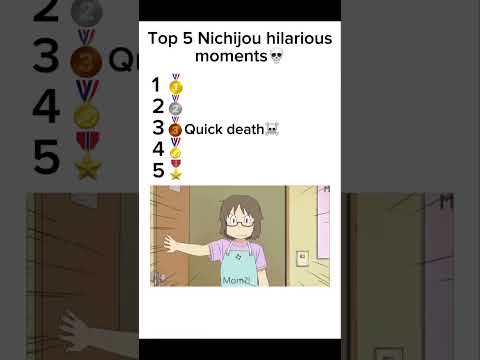 Top 5 Nichijou funny moments.#anime