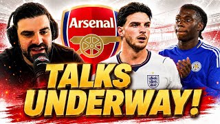 Arsenal open club-to-club talks over winger & more concern over Rice's fitness!