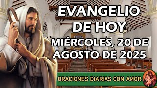 Evangelio de hoy Miércoles, 20 de Agosto de 2025 - ¿Acaso vas a tener envidia porque yo soy bueno?