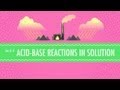 Exploring Acid-Base Reactions in Solutions