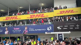 Podium ceremony at 2026 Japanese Grand Prix