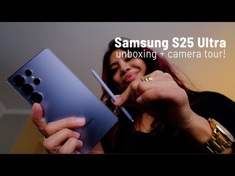 Samsung S25 Ultra unboxing + CAMERA TOUR