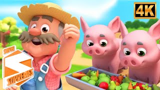 Agricultor No Dell Desenho Animado Infantil e Rima Infantil Para Crianças