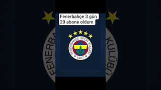 lütfen sadece Fenerbahçeliler abone olsun