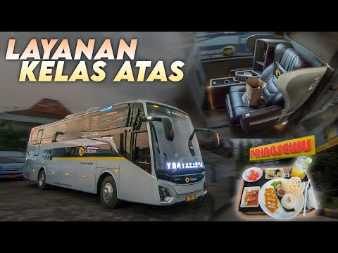 BUS MEWAH KE JOGJA BERANGKAT PAGI | Cititrans Jakarta - Yogyakarta Suite Class