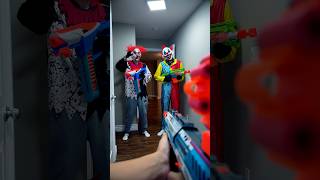 NERF WARFARE: Clown Attack!