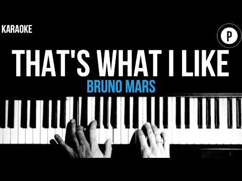 Bruno Mars – That’s What I Like Karaoke SLOWER Acoustic Piano Instrumental Cover