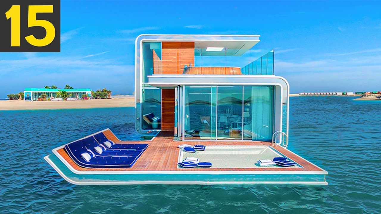 15 MOST Luxurious Houseboats