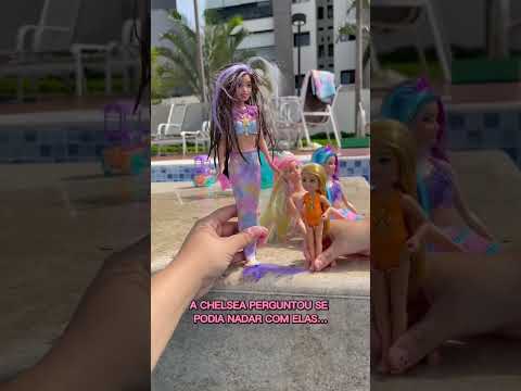 A CHELSEA VIU SEREIAS DE VERDADE 😱#shorts #barbie #barbiedoll #barbiegirl
