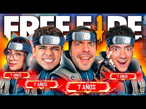 REGRESO LA ESCUADRA MAS VETERANA DE FREE FIRE VESTIDOS DE NINJAS! TheDonato Boomsniper y AntronixxG