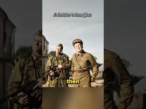 The sacrifice of a volunteer soldier. #shrots #war