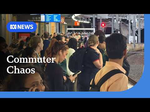YouTube video thumbnail: Hundreds of Queensland Train Services Cancelled Amid Ongoing Inudstrial Action