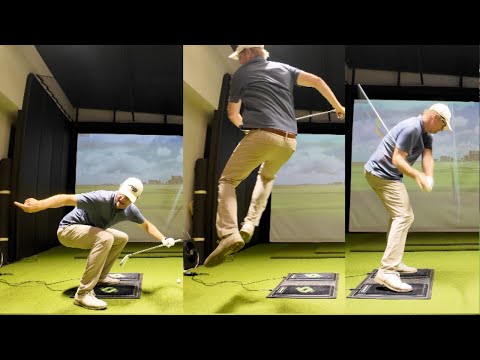 Weird move FINALLY gets me to use the ground more like a PRO #golf