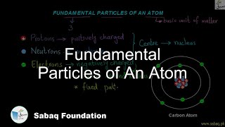 Fundamental Particles of An Atom