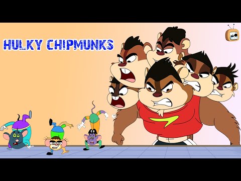 Rat-a-Tat: X-Ray Machine Madness! Rats vs. Chipmunks Rivalry |Chotoonz Tv| Funny Videos | Doggy Don