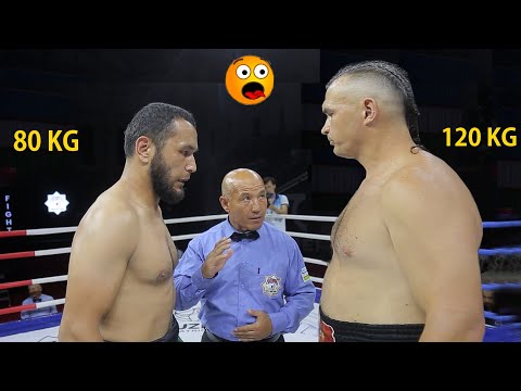 O'ZBEK 120 KG BUQANI DAXSHAT NOKAUT QILDI
