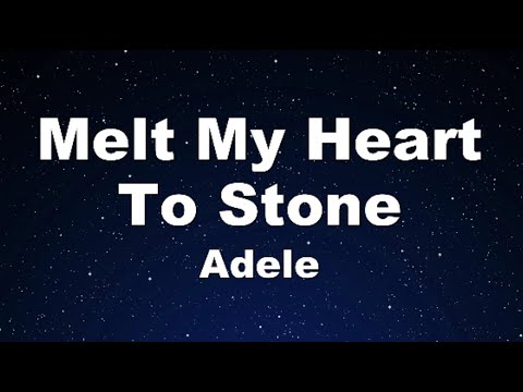 Karaoke♬ Melt My Heart To Stone – Adele 【No Guide Melody】 Instrumental