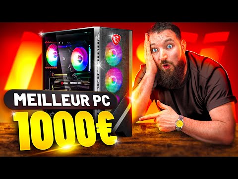 Je MONTE le MEILLEUR PC GAMER à 1000€ (+ tests en jeu)