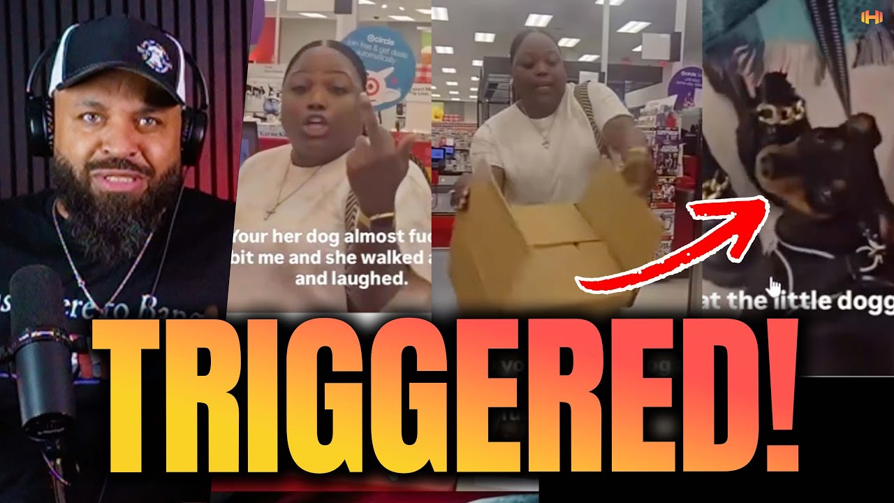 Black Woman ATTACKS Dog Owners Over Pet in Target during epic MELTDOWN 🤯