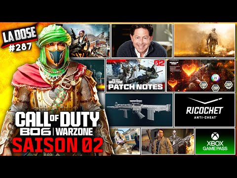 NOUVELLE MISE À JOUR BLACK OPS 6 & WARZONE, RETOUR MW2 & DOUBLE XP ! (LA DOSE #287)