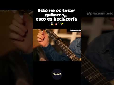 Esto no es tocar guitarra... esto es hechicería 🎩🎸✨