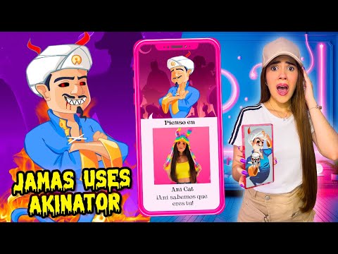 JAMÁS descargues AKINATOR CORRUPTO ni le preguntes 3 VECES por Ani Cat ⚠️💀 | Ani Cat😻