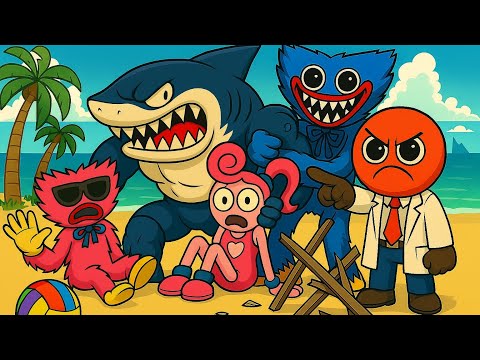 TRALALERO TRALALA vs Rainbow Friends x Poppy Playtime | FNF Animation x Italian Brainrot Animation