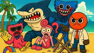 TRALALERO TRALALA vs Rainbow Friends x Poppy Playtime | FNF Animation x Italian Brainrot Animation
