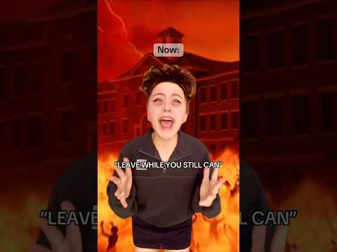 School as a kid vs school now #pov #skit #relatable #comedy