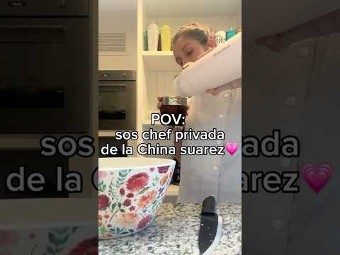 Un dia conmigo siendo chef privada de la China Suarez🩷 #shortvideo #chef #shorts #chinasuarez