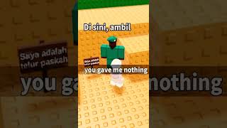 KATA KATA HARI INI ‼️LEIKA DIKASIH KATA-KATA MOTIVASI DARI ROBLOX #leikagaming #shorts #roblox