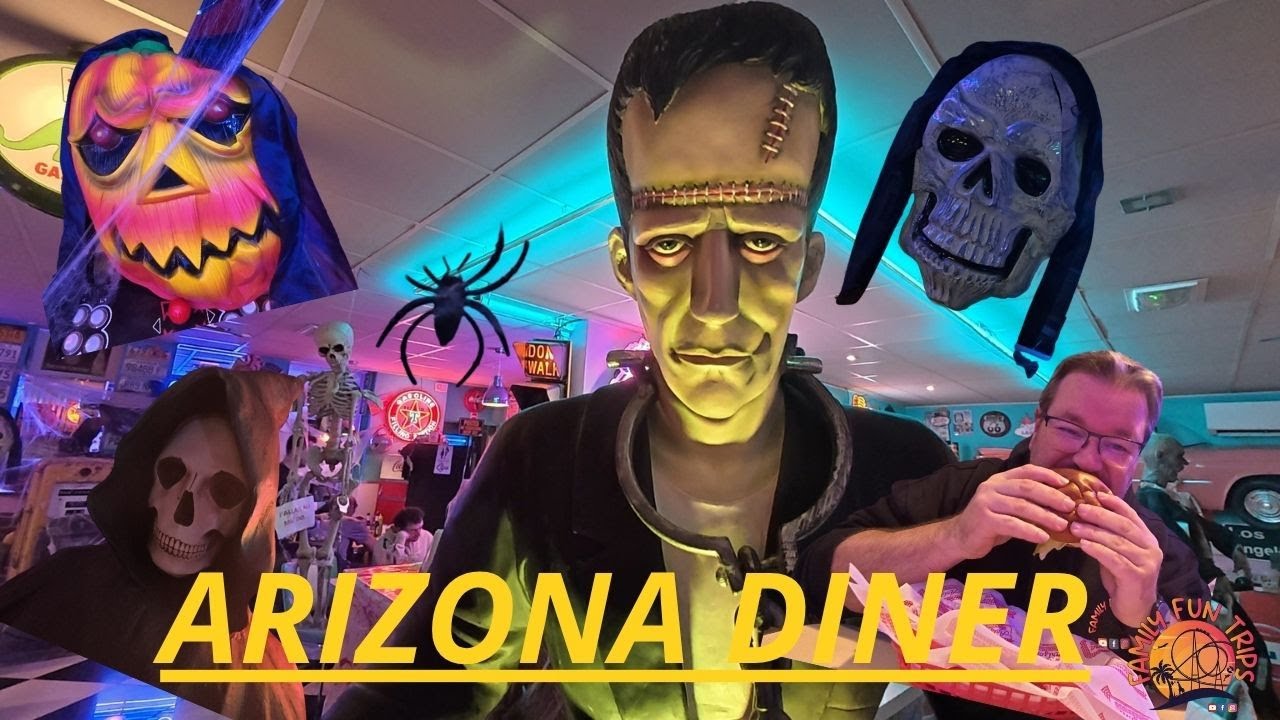 🍔 On teste un DINER AMERICAIN en France pour HALLOWEEN (+ anecdote du popo vert 😁)